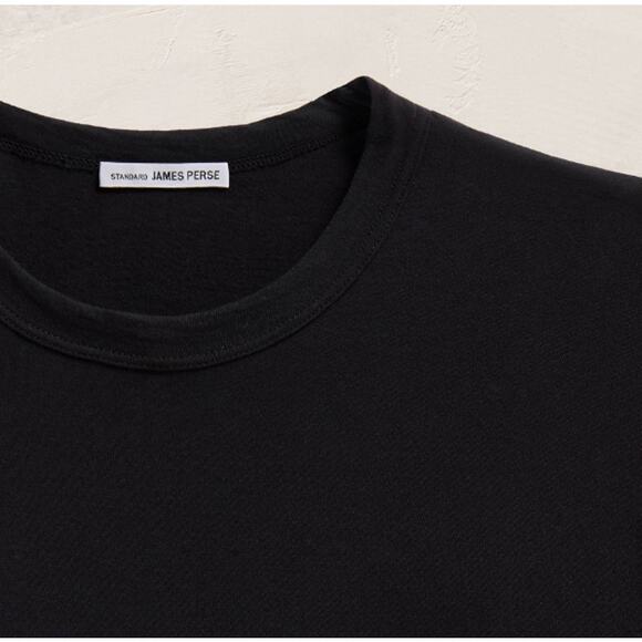 James Perse LA Men's Black Short Sleeve Crew Neck Tee Size 1 - Picture 9 of 9